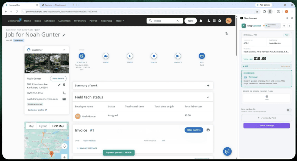 Image of How Software Payment Bridge Works Step Three 