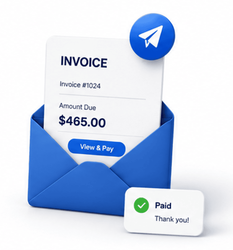 image of email invoices
