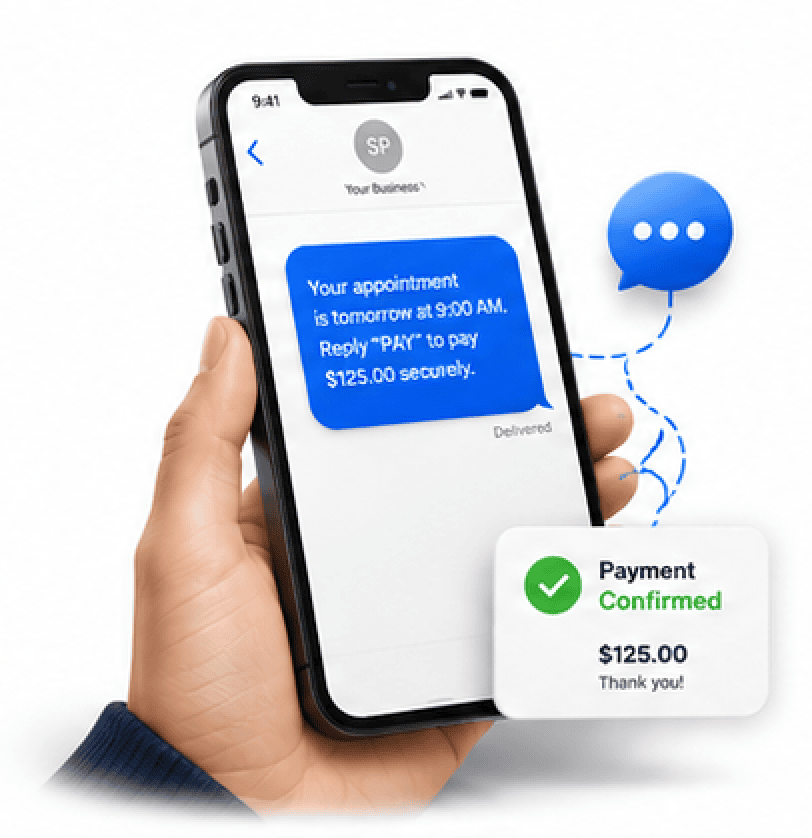 image of text to pay